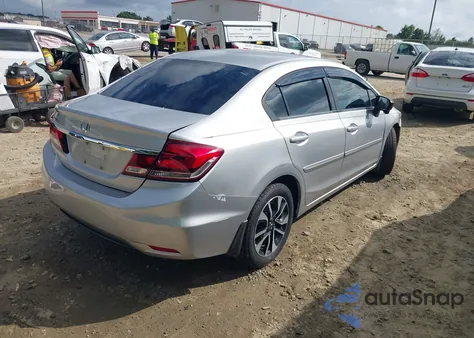 2015 Honda Civic Ex from USA, damaged, VIN 19XFB2F86FE002378